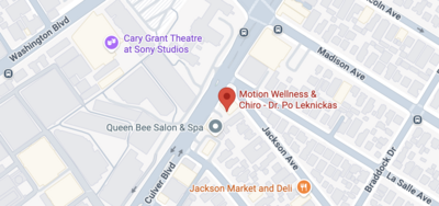 Map to Motion Wellness in Culver City, CA